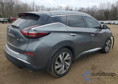 2020 Nissan Murano Sl z USA, uszkodzony, nr VIN 5N1AZ2CS7LN119394